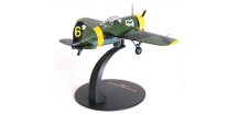 HobbyMaster - Brewster F2A Buffalo, US Navy VF-2 USS Lexington, 1/48